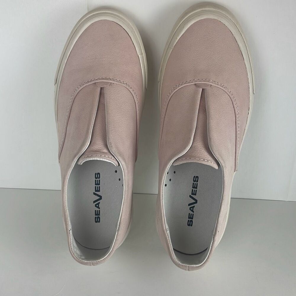 SeaVees Sunset Strip Sneaker Womens 6.5 Rose Quartz Nubuck